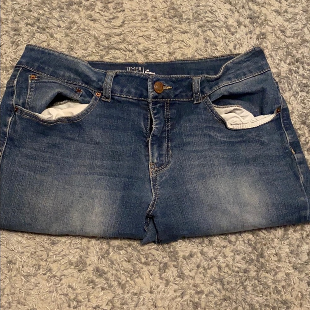 Used bootcut jeans